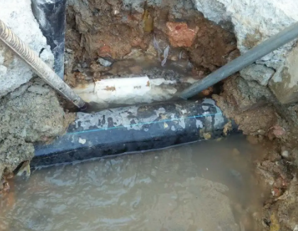 德钦测漏水之水管漏水